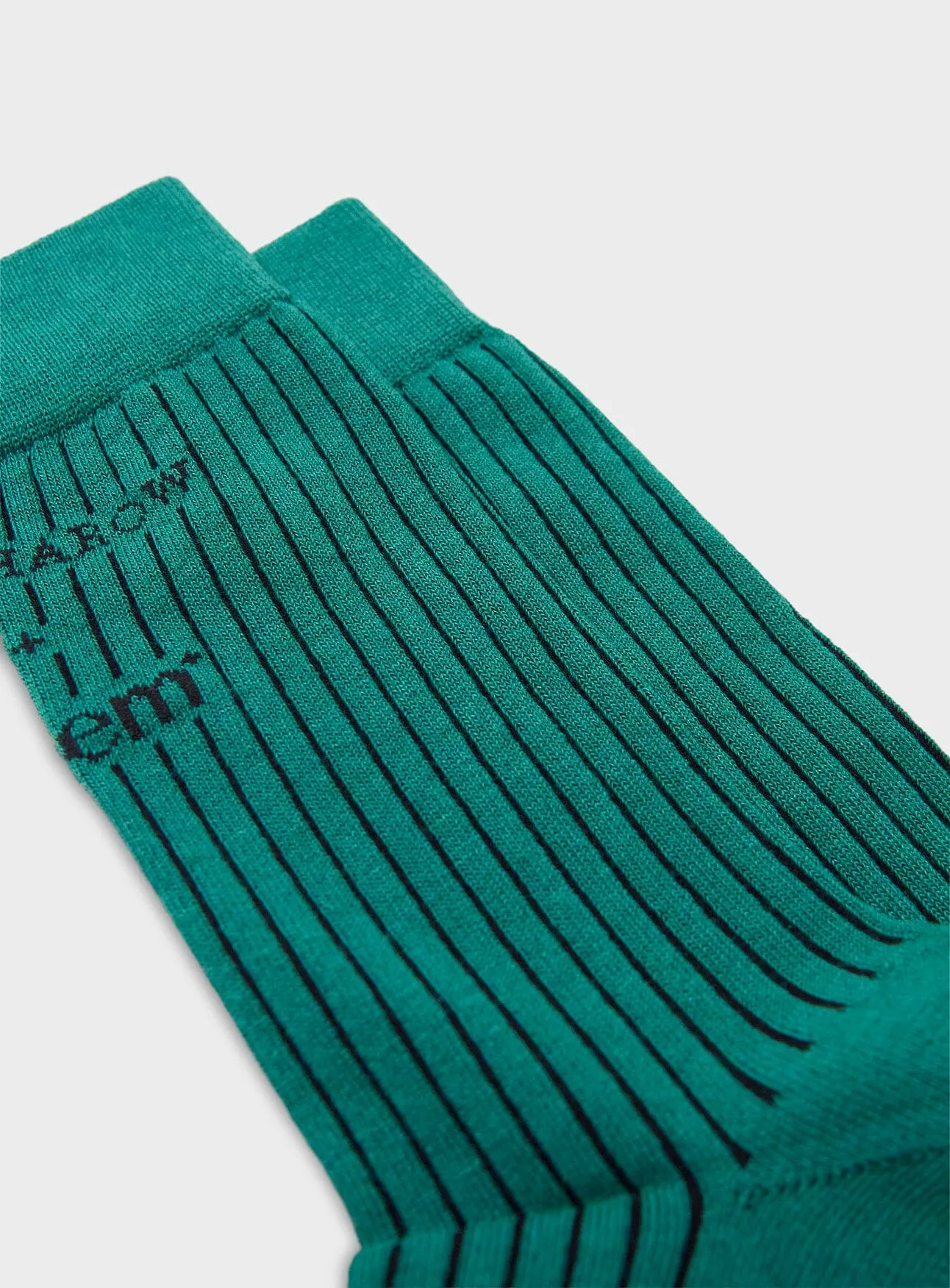 Recycled Upbeat Green Men's Socks