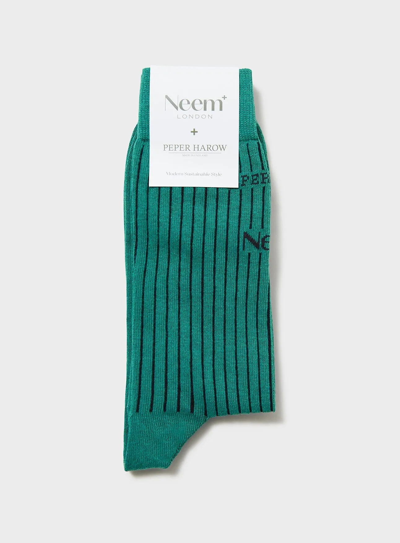 Recycled Upbeat Green Men's Socks