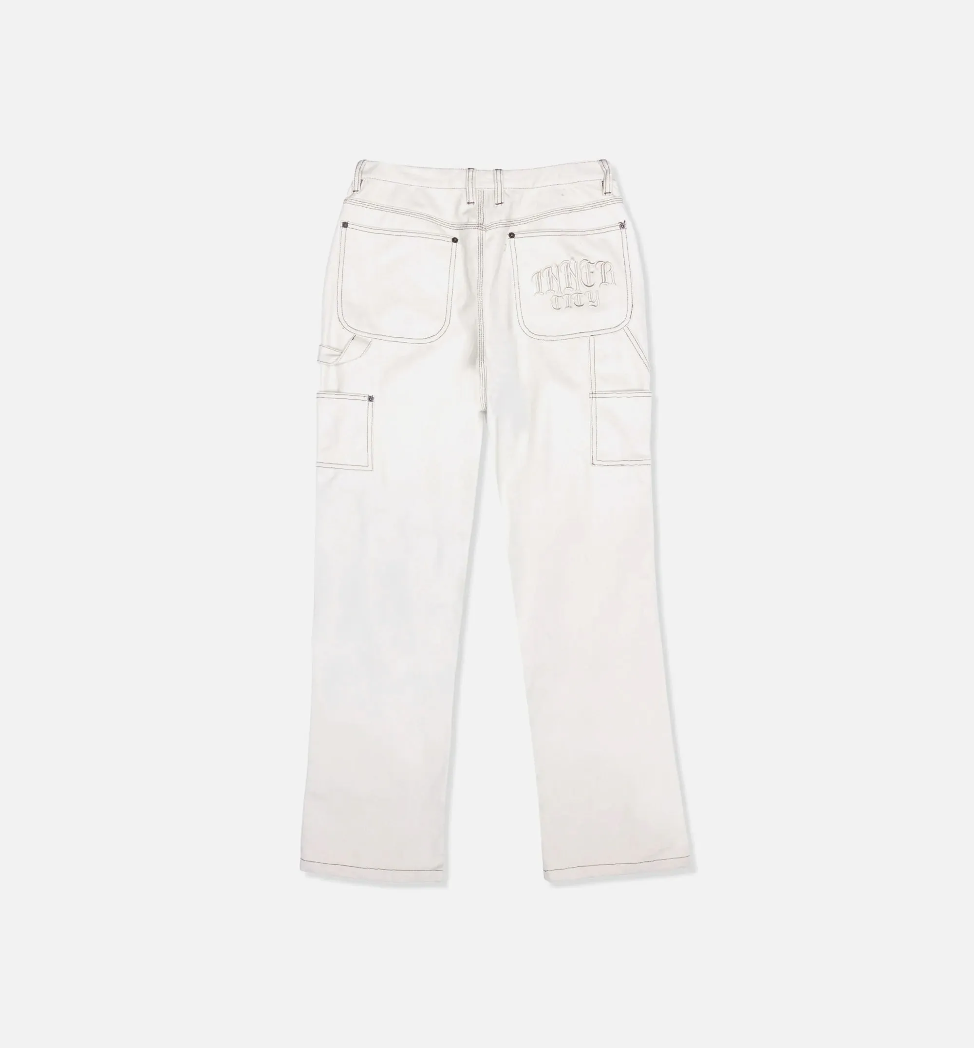 Script Carpenter Mens Pants - Bone