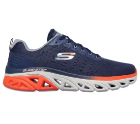 'Skechers' Men's Glide-Step Sport New Appeal - Navy / Orange (Wide)