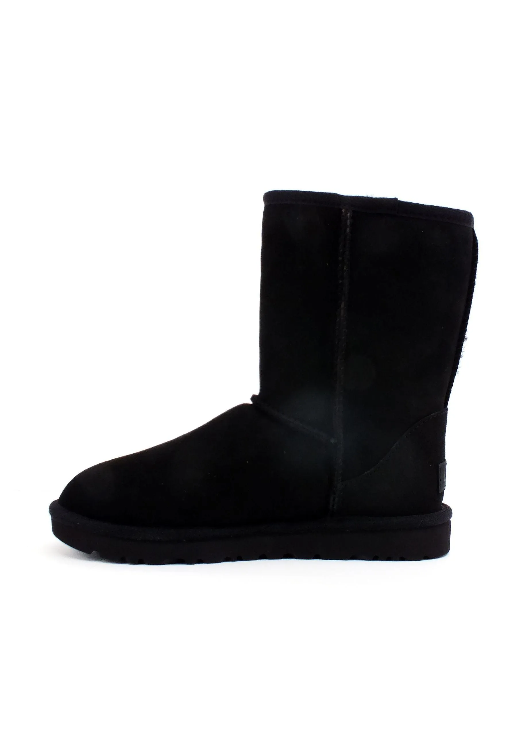 UGG Classic Short Stivaletto Pelo Donna Black W1016223