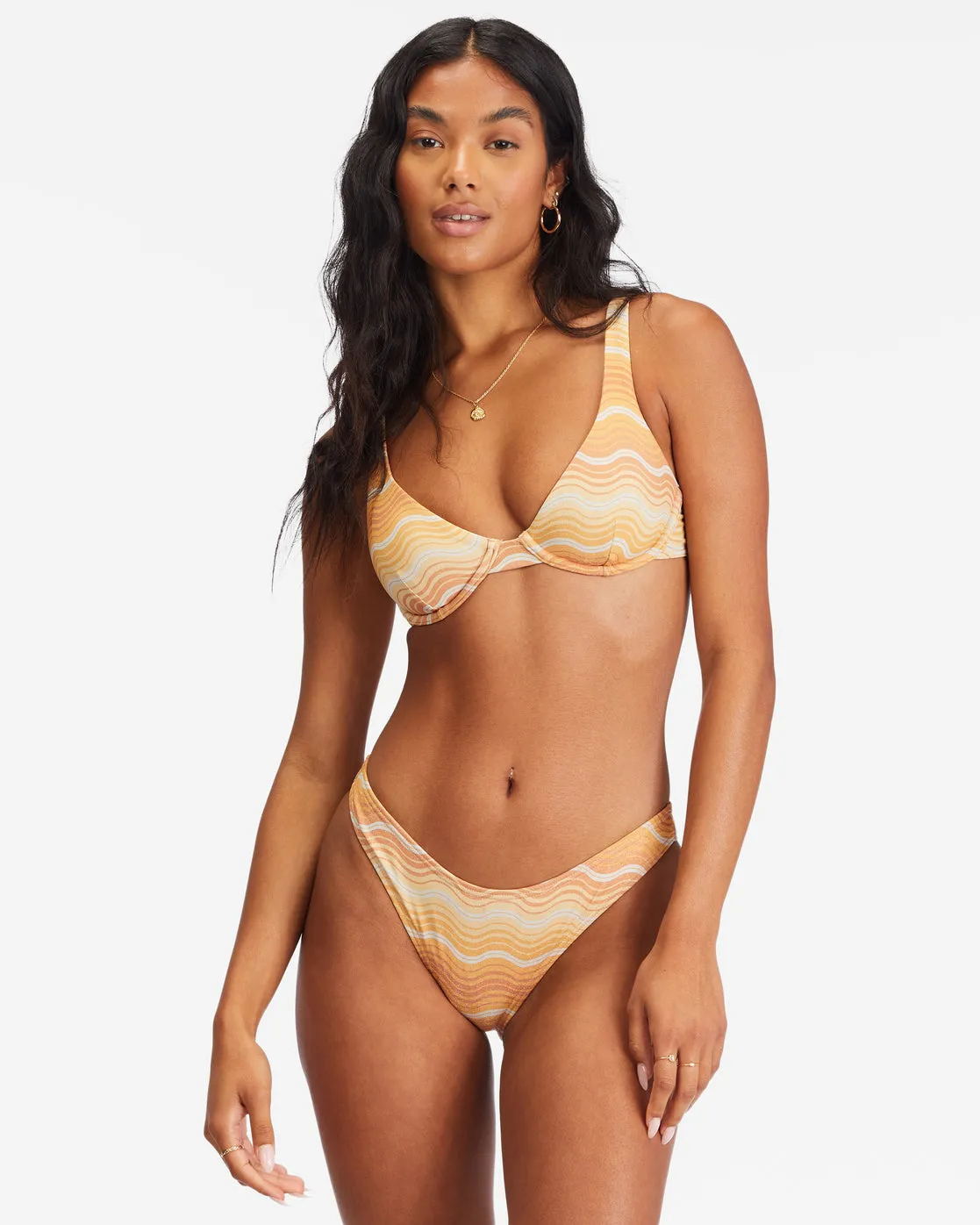 Wave Hello Hike Bikini Bottoms - Multi