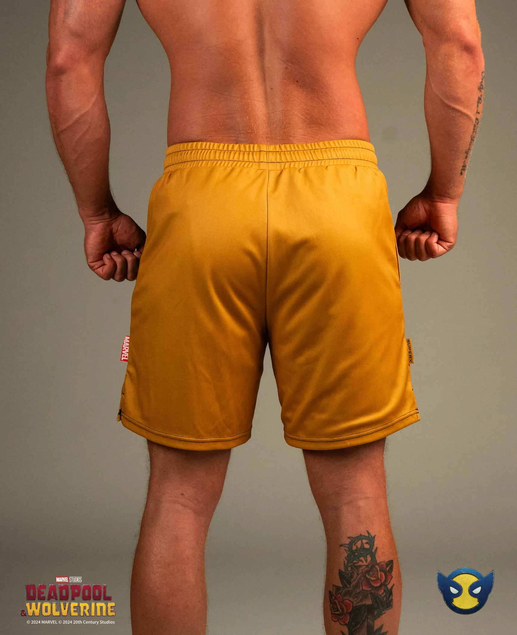 WOLVERINE Claw Shorts - Yellow